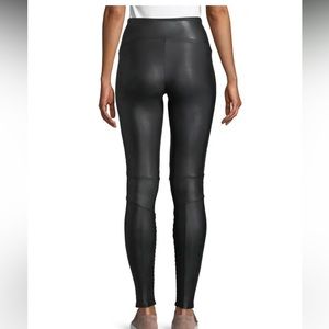 Spanx moto faux leather pants